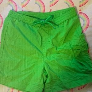 Green Kids Swim Shorts